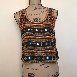 Sequin tank